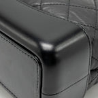 CHANEL SMALL GABRIELLE BACKPACK CALFSKIN BLACK MULTICOLOUR HARDWARE (MICROCHIP)