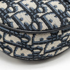 DIOR HOMME SADDLE BAG OBLIQUE JACQUARD MULTICOLOURED HARDWARE