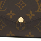 LOUIS VUITTON FELICIE POCHETTE MONOGRAM CANVAS RED GHW