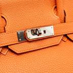 Hermes birkin 30 togo orange SHW