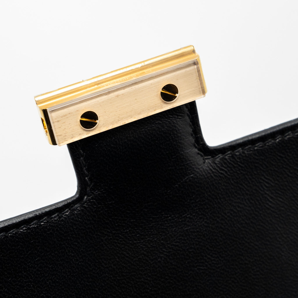 Hermes Mini Constance Epsom Black GHW