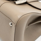 Delvaux mini brillant calfskin grey SHW