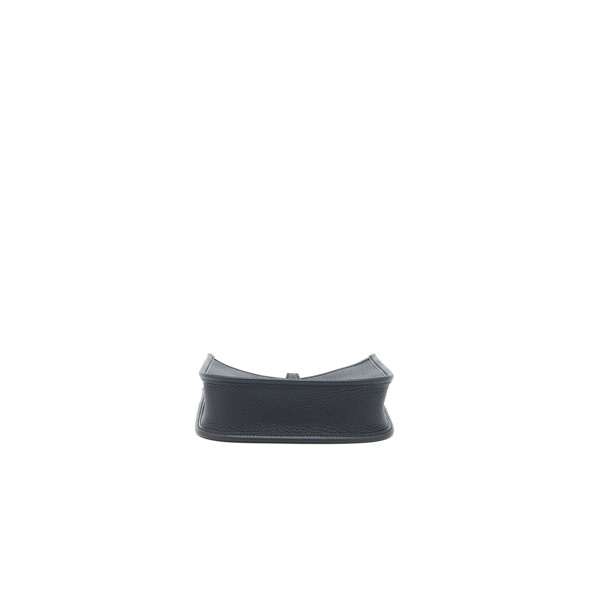 Hermes Mini Evelyn Clemence Black SHW