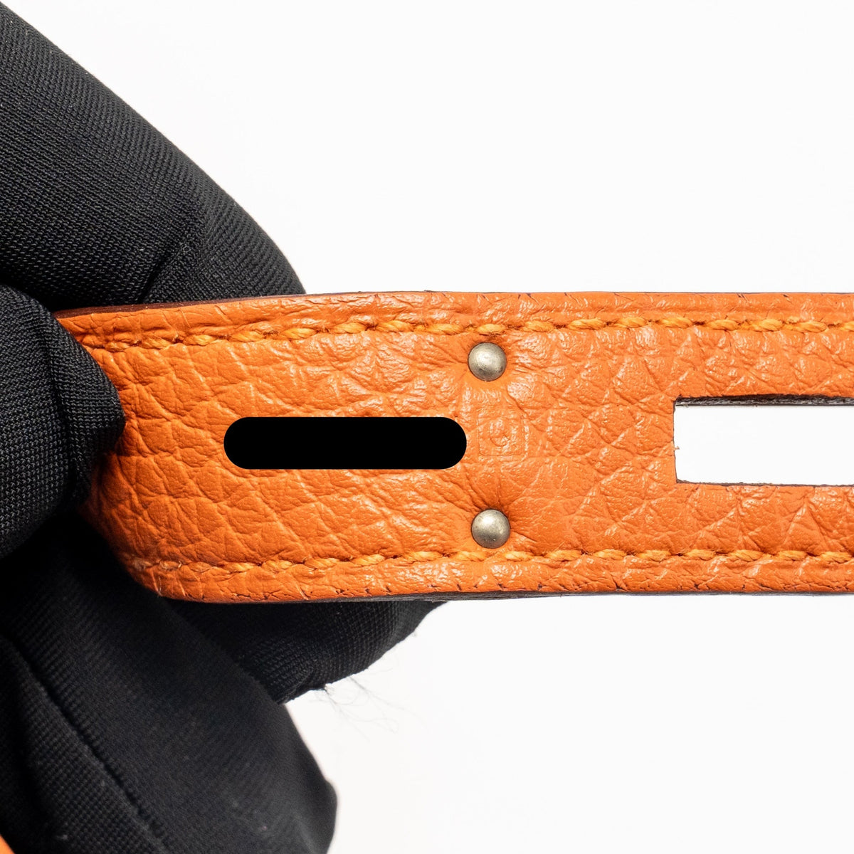 Hermes birkin 30 togo orange SHW