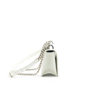 CHRISTIAN DIOR SMALL CANNAGE DIORAMA PATENT LEATHER IN WHITE SHW