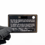 CHANEL CHEVRON BOY ZIP POUCH CAVIAR DARK GREEN GHW