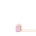 CHANEL 23P COCO LOVE LONG VANITY WITH CHAIN CAVIAR PINK GHW (MICROCHIP)