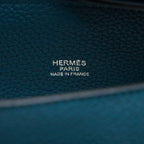 Hermes So Kelly 22 Togo Blue Colvert / Turquoise SHW