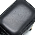 CHANEL PEARL CRUSH MINI VANITY LAMBSKIN BLACK GHW