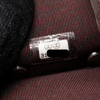 CHANEL CLASSIC FLAP KEY HOLDER CAVIAR BLACK LGHW