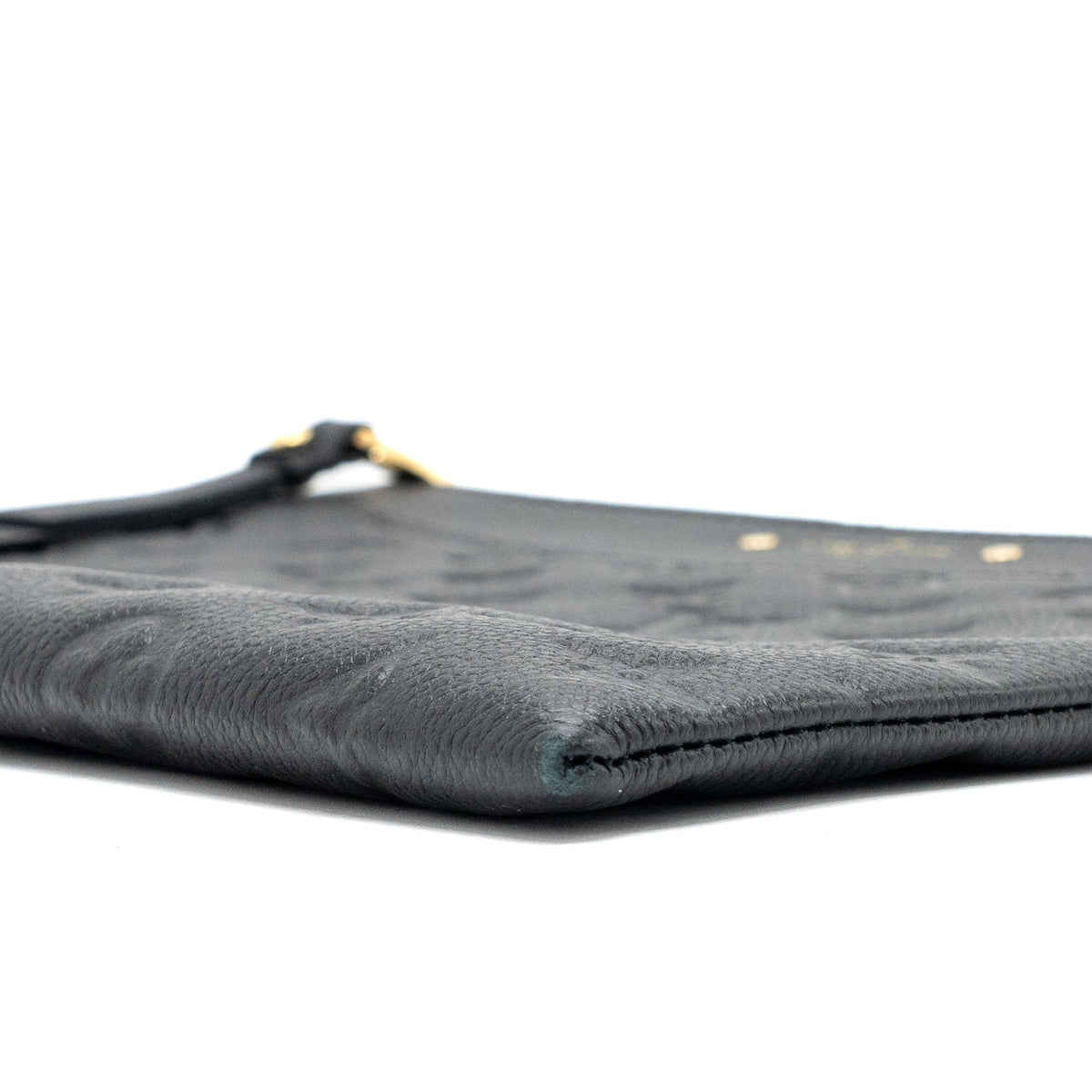 LOUIS VUITTON CLUTCH MONOGRAM EMPREINTE CALFSKIN BALCK GHW