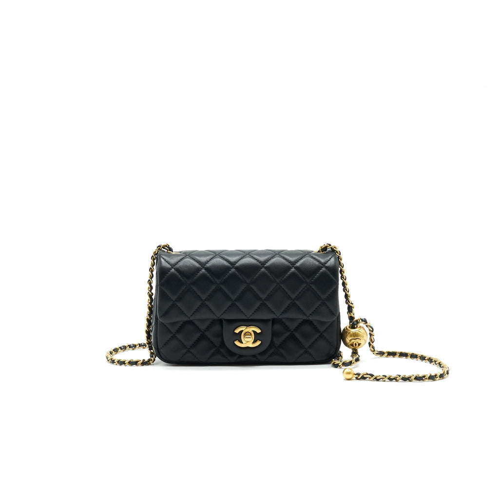 CHANEL PEARL CRUSH RECTANGULAR MINI FLAP BAG
