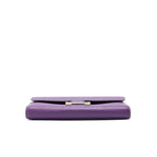 Hermes Constance Wallet Epsom Purple SHW with an ext