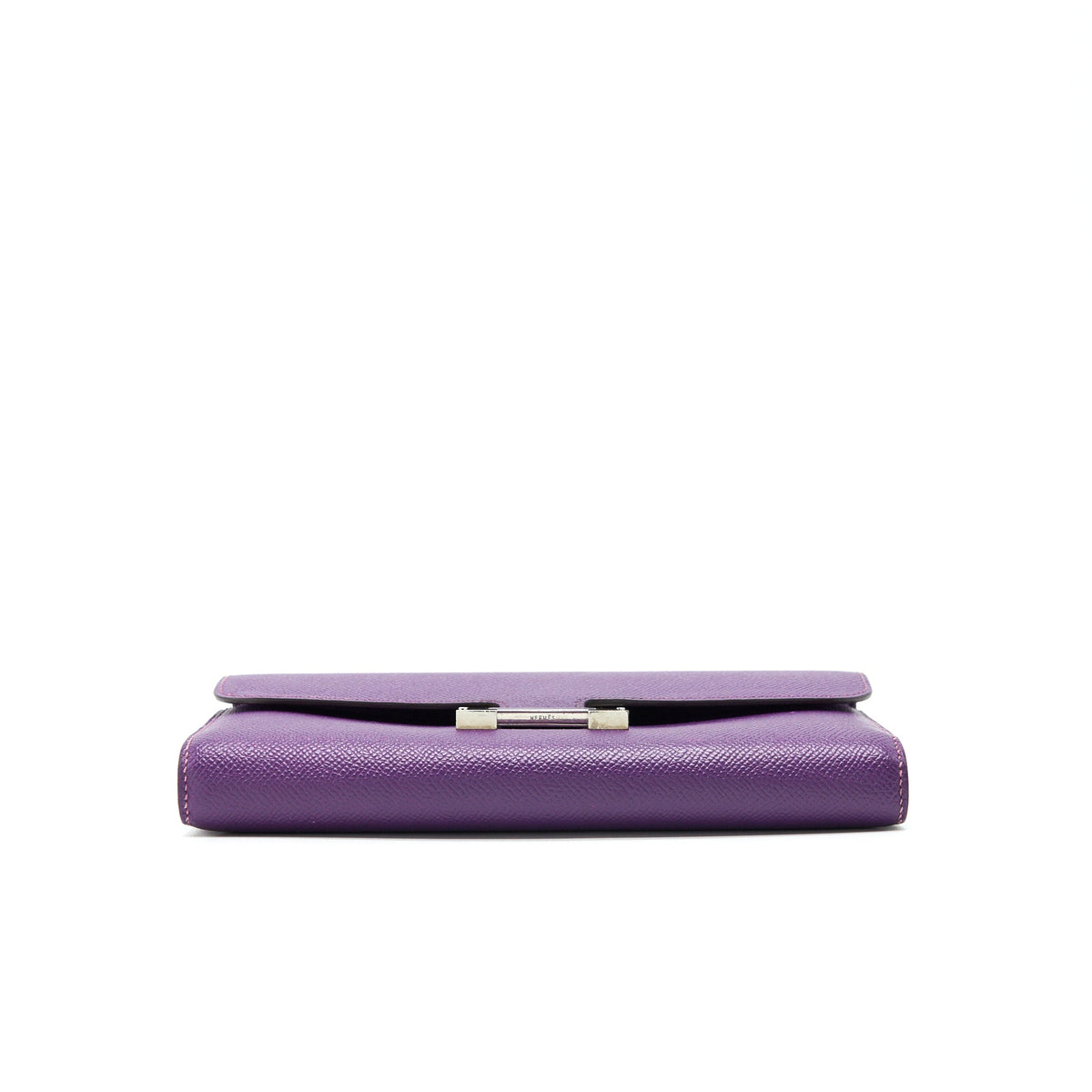 Hermes Constance Wallet Epsom Purple SHW with an ext