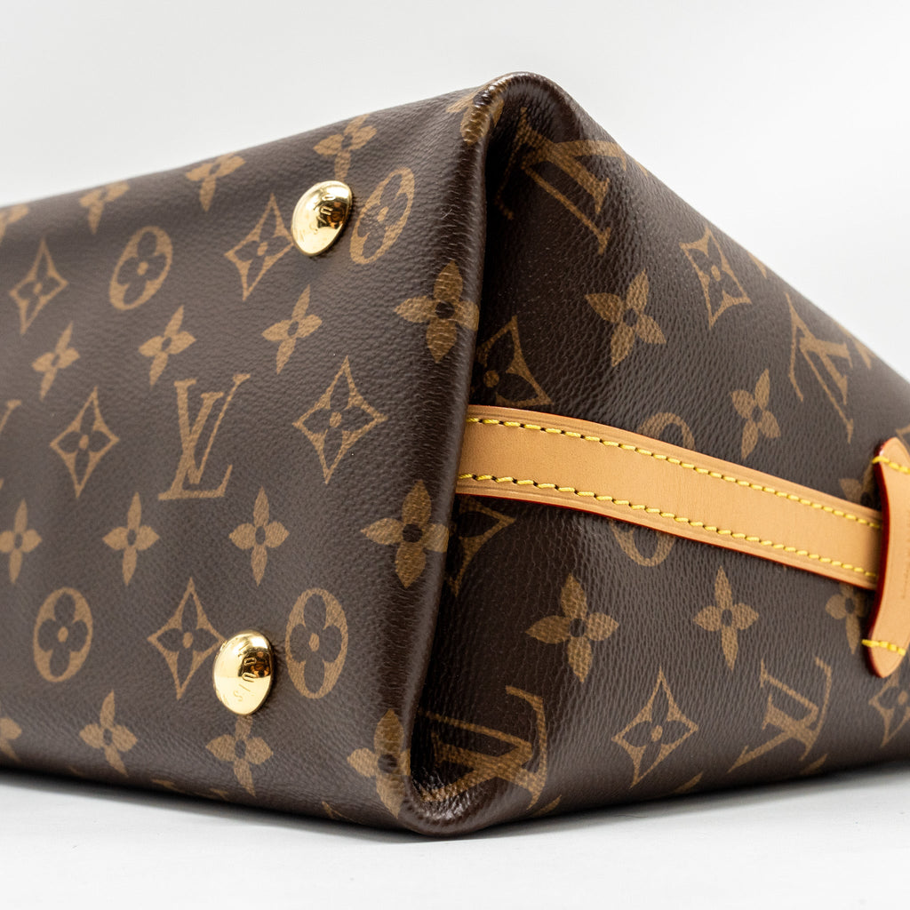 LOUIS VUITTON CARRYALL PM MONOGRAM CANVAS GHW