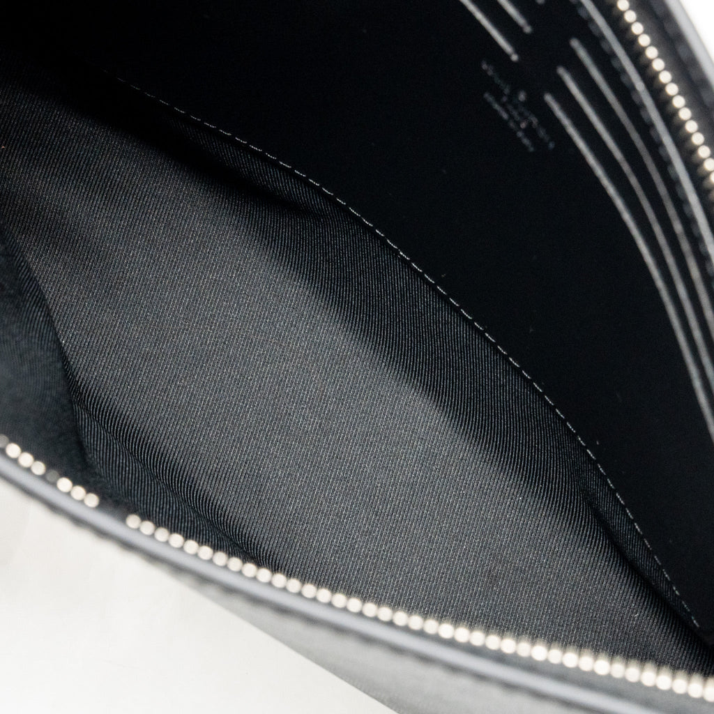 Louis Vuitton Pochette Voyage Damier Graphite Canvas Black SHW