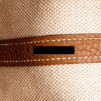 Hermes Neo Garden Party 23 canva / negonda ecru-beige / gold SHW