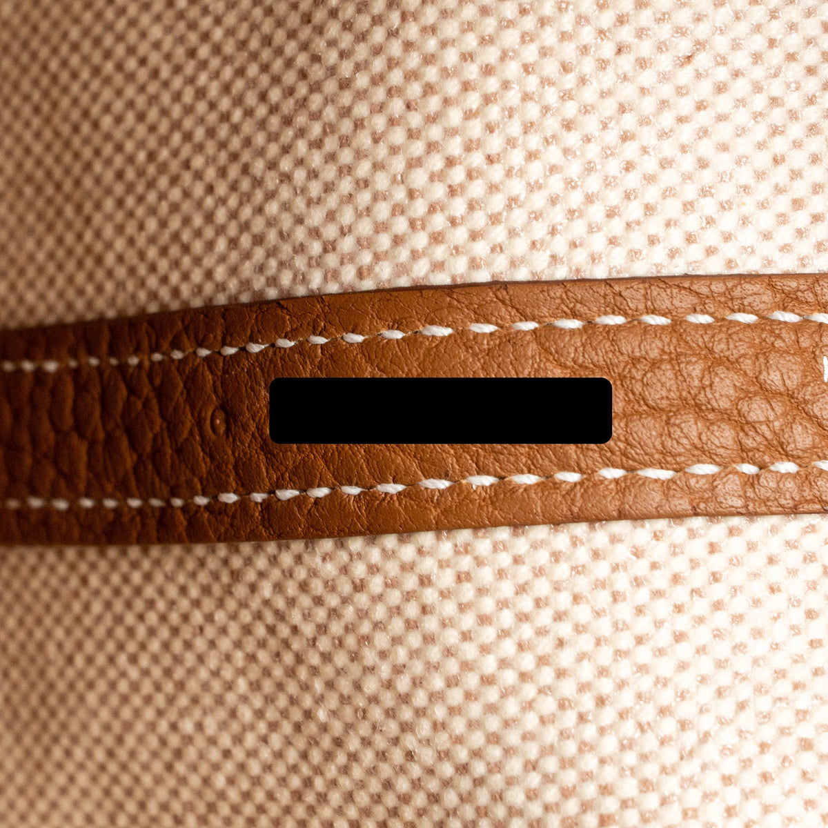Hermes Neo Garden Party 23 canva / negonda ecru-beige / gold SHW
