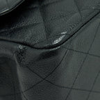 CHANEL JUMBO CLASSIC DOUBLE FLAP BAG CAVIAR BLACK GHW