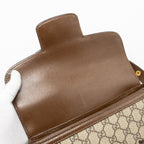 GUCCI HORSEBIT 1955 BAG GG SUPREME CANVAS/LEATHER GHW