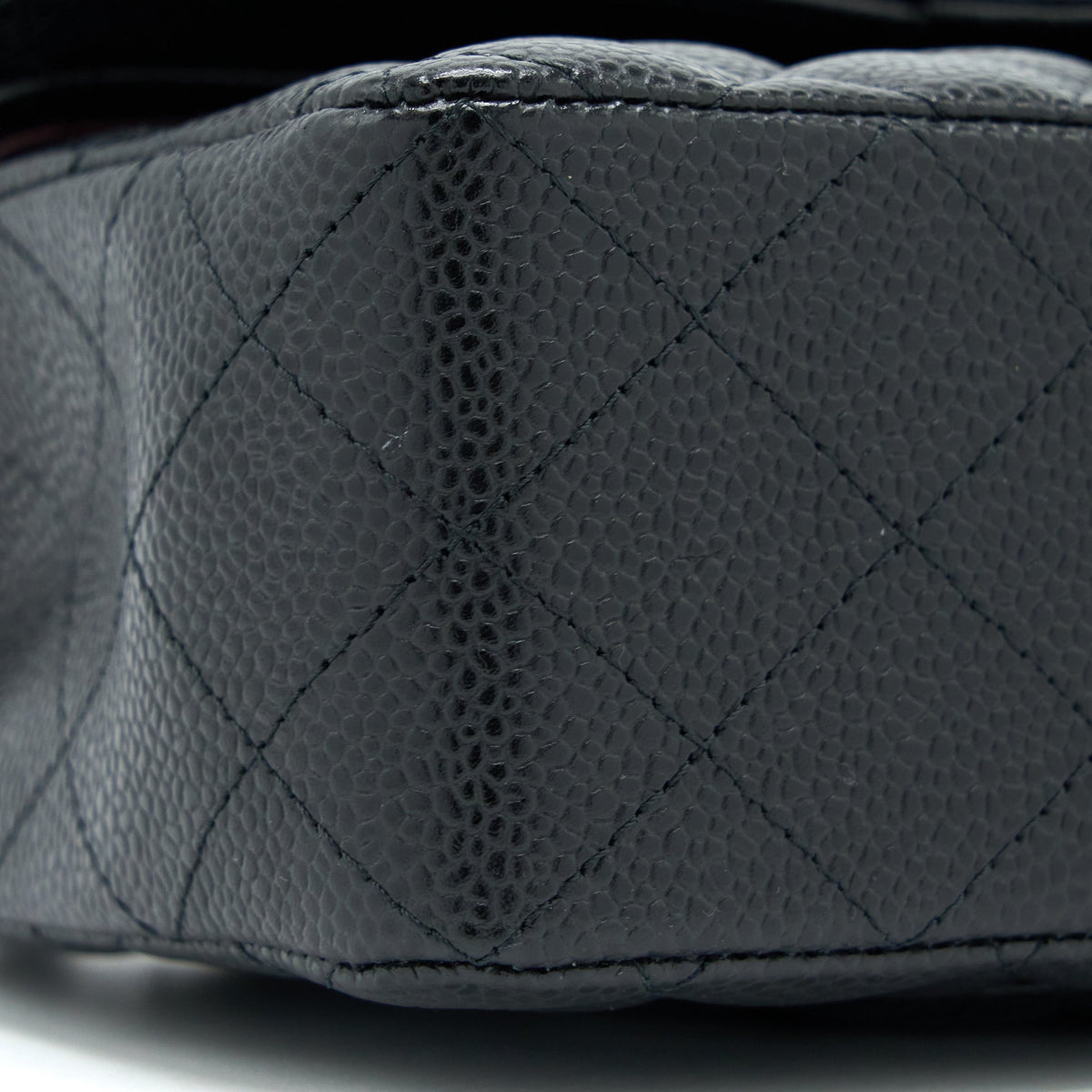 CHANEL SMALL CLASSIC FLAP BAG CAVIAR BLACK SHW