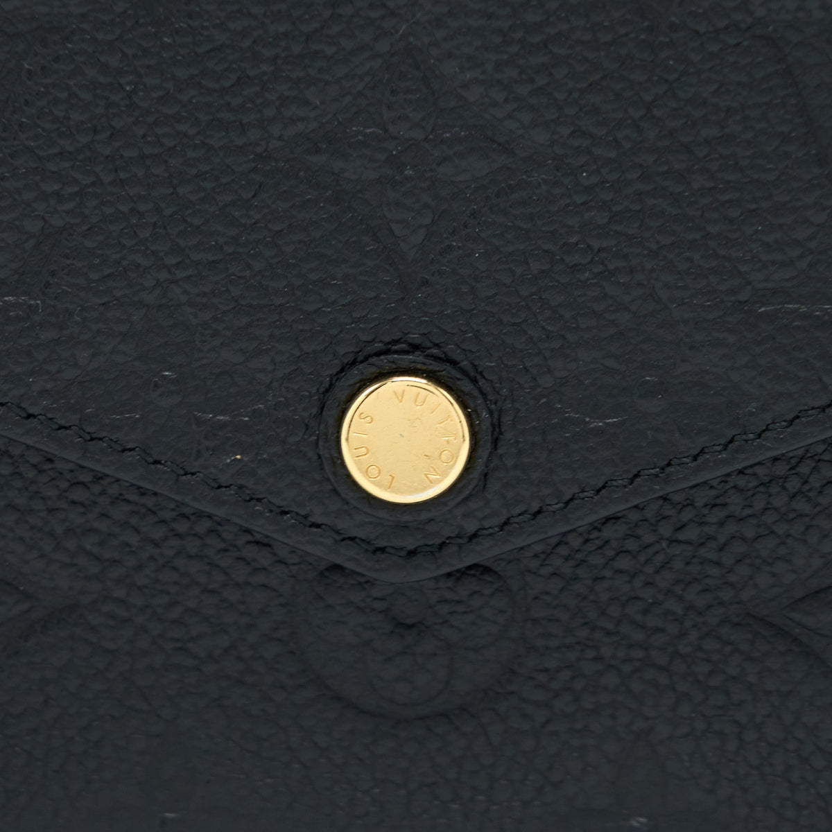 LOUIS VUITTON FELICIE POCHETTE MONOGRAM EMPREINTE BLACK GHW