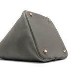 HERMES PICOTIN 22 LOCK BAG CLEMENCE GRIS MEYER GHW