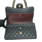 CHANEL JUMBO CLASSIC DOUBLE FLAP BAG CAVIAR BLACK GHW