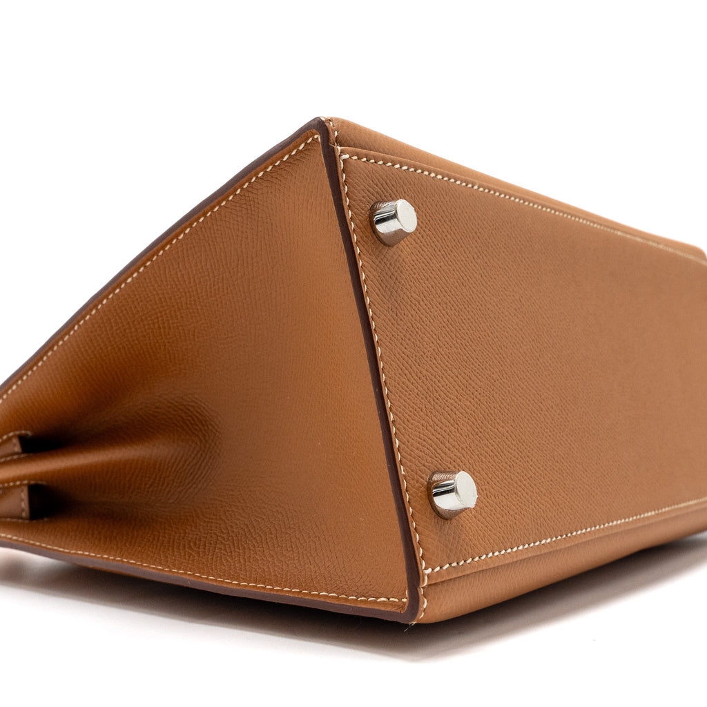 Hermes Kelly 28 Epsom Gold SHW