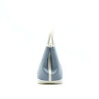 HERMES GARDEN PARTY 30 WHITE/BLUE JEAN SHW