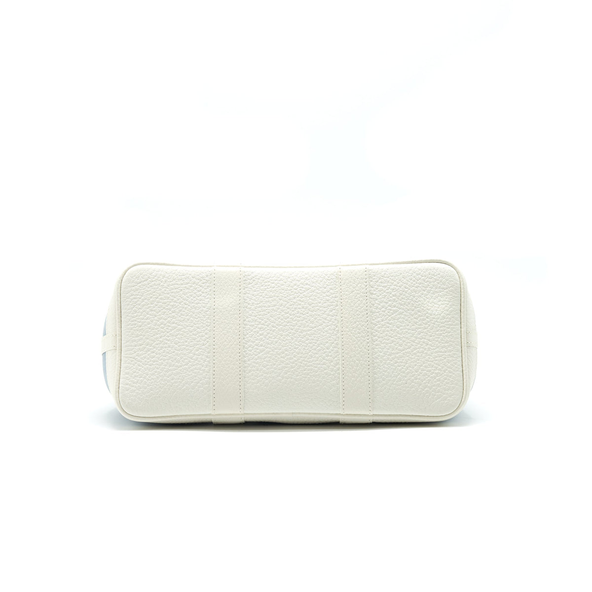 HERMES GARDEN PARTY 30 WHITE/BLUE JEAN SHW