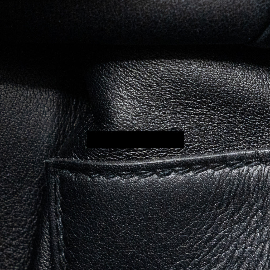 Hermes Kelly Pochette Swift Black GHW