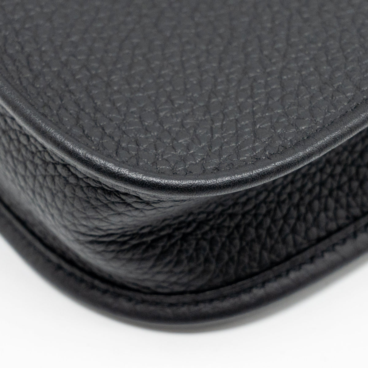 HERMES MINI EVELYNE CLEMENCE BLACK GHW