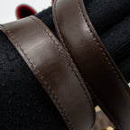 LOUIS VUITTON HAMPSTEAD TOTE BAG DAMIER EBENE GHW