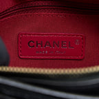 CHANEL SMALL GABRIELLE HOBO BAG AGED CALFSKIN BLACK MULTICOLOUR HARDWARE
