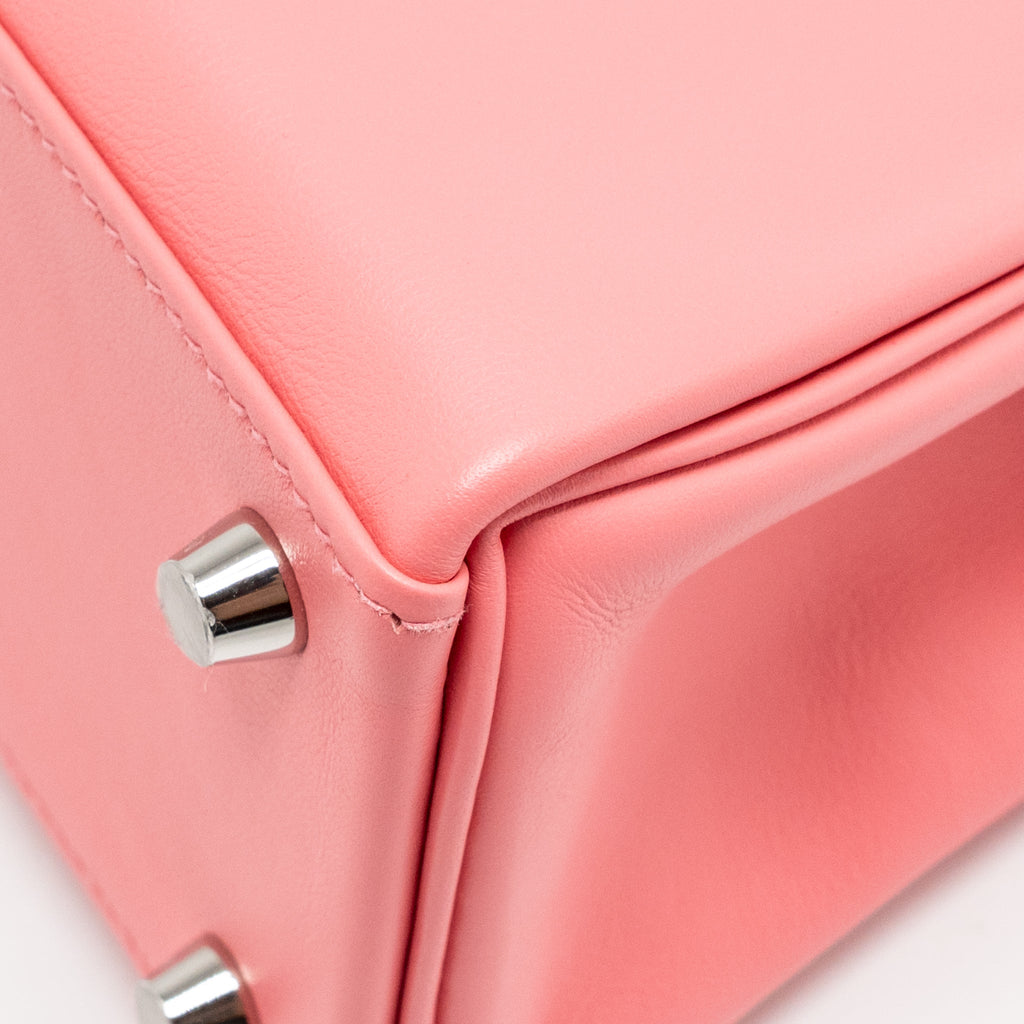 Hermes Kelly 25 Swift Rose Ete SHW