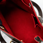 LOUIS VUITTON HAMPSTEAD TOTE BAG DAMIER EBENE GHW