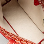 Goyard Artois PM Bag Goyardine Canvas/Chevroches Calfskin Rouge SHW