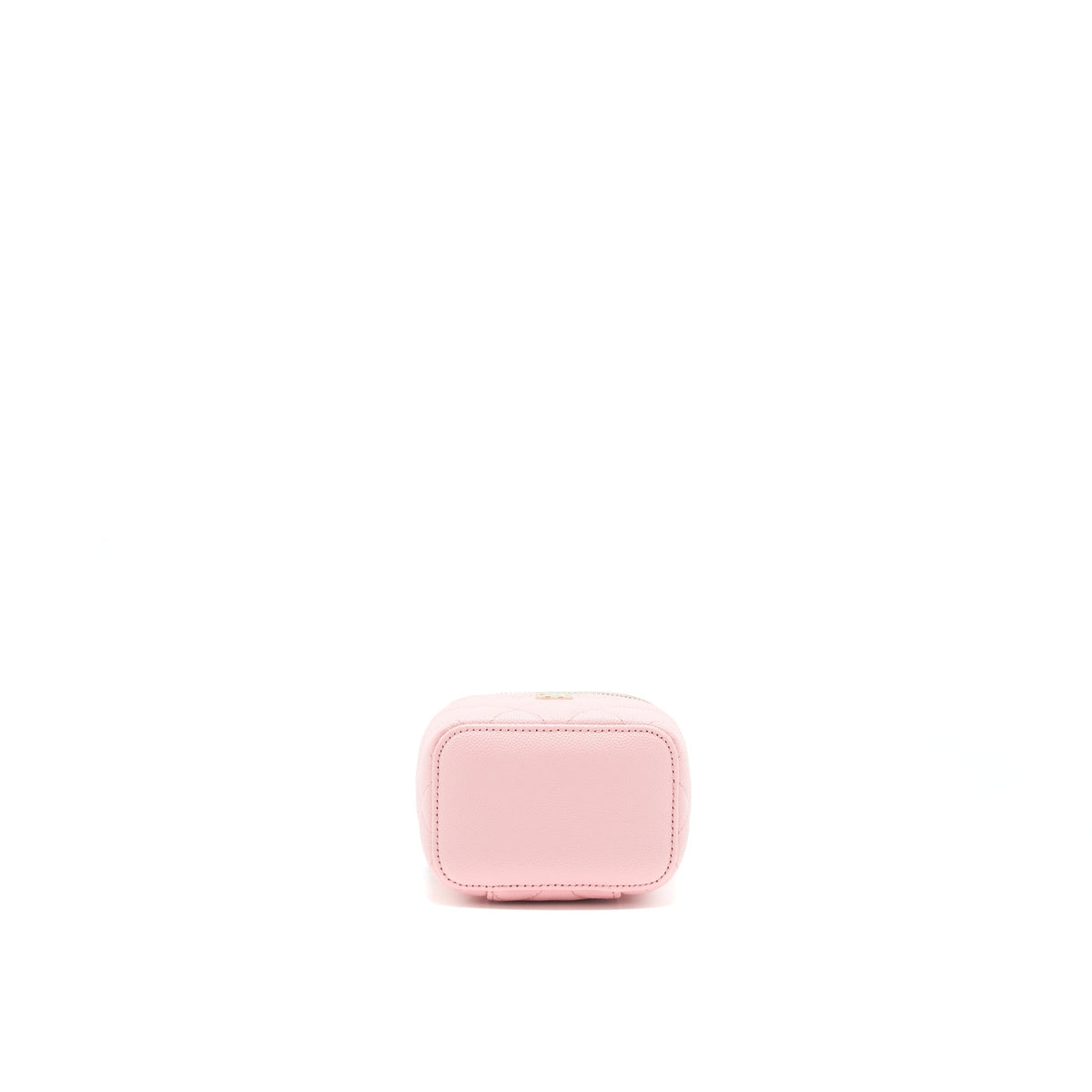 CHANEL 22C MINI VANITY WITH CHAIN CAVIAR PINK LGHW