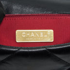 CHANEL SMALL 19 BAG BLACK GHW