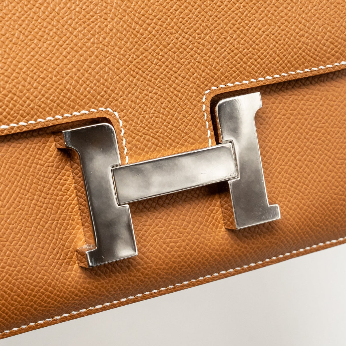 HERMES MINI CONSTANCE EPSOM GOLD SHW