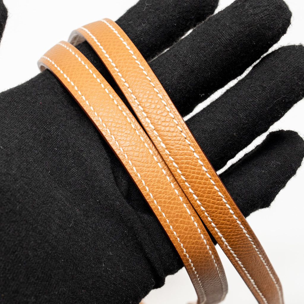 HERMES MINI CONSTANCE EPSOM GOLD SHW
