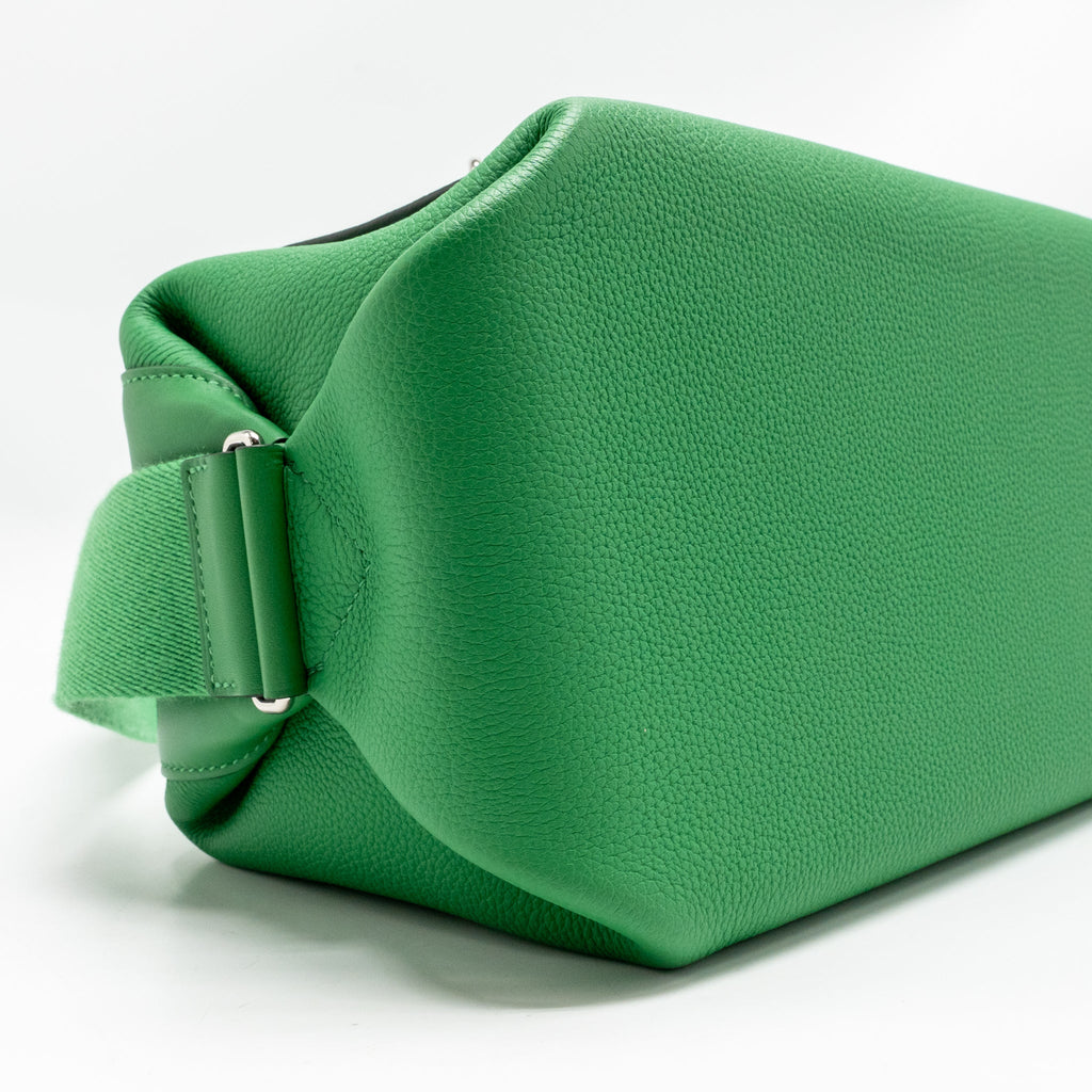 HERMES EMILE 30 BAG TOGO/SWIFT Bamboo SHW