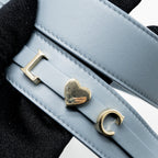 DIOR MY ABC SMALL LADY DIOR LAMBSKIN LIGHT BLUE LGHW