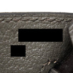Hermes Birkin 25 Togo 8F Gris Etain RGHW