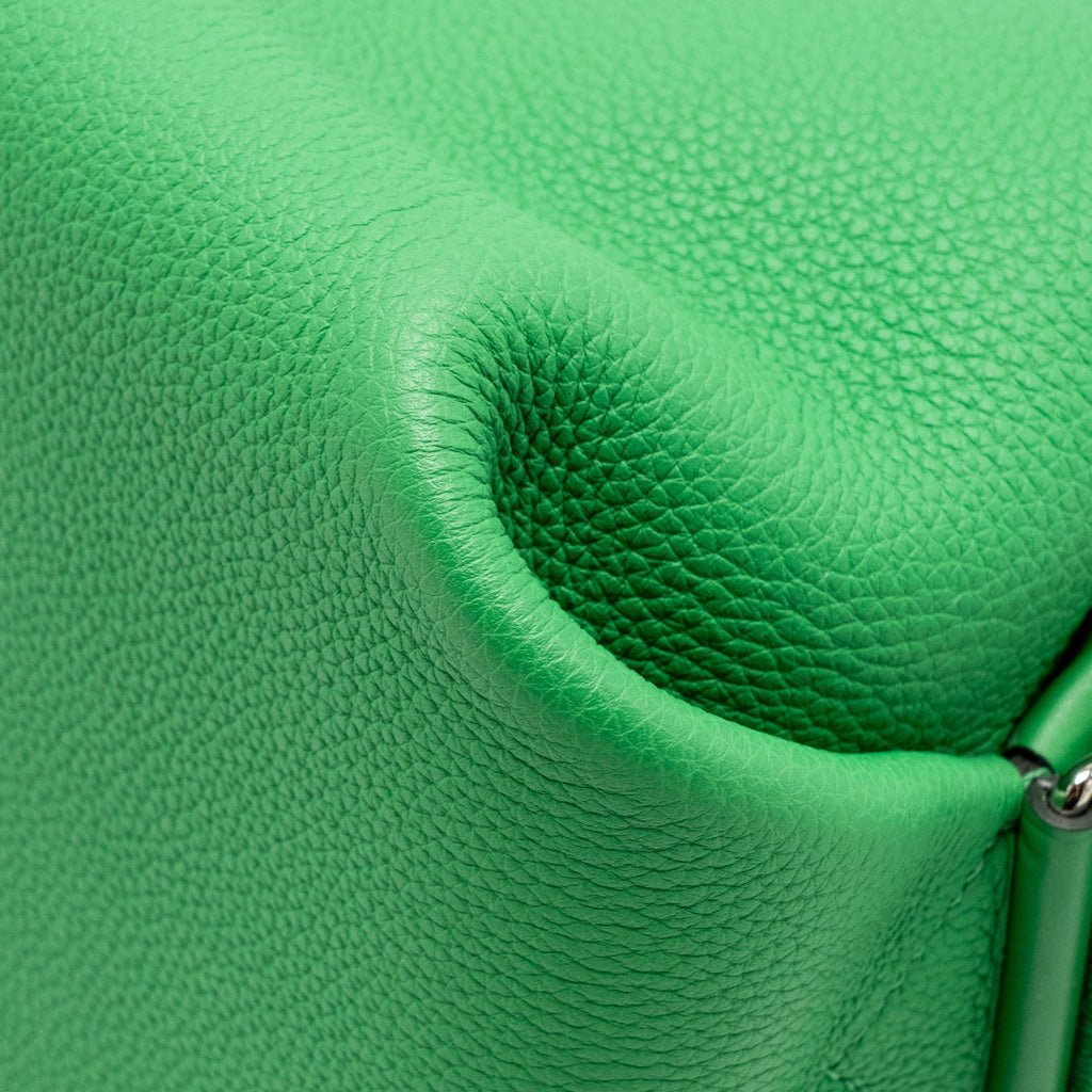 HERMES EMILE 30 BAG TOGO/SWIFT Bamboo SHW