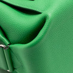HERMES EMILE 30 BAG TOGO/SWIFT Bamboo SHW