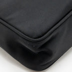 PRADA REEDITION 2000 NYLON SHOULDER BAG BLACK SHW