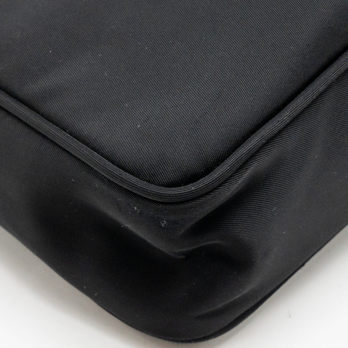 PRADA REEDITION 2000 NYLON SHOULDER BAG BLACK SHW