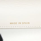 CHANEL 19 FLAP CARD HOLDER LAMBSKIN WHITE BRUSHED GHW (MICROCHIP)
